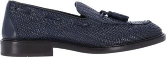 Alexander Hotto Braided Tassel Loafers - Navy