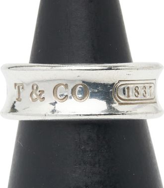 Tiffany & Co. Silver 925 Band Ring (Pre-Owned)
