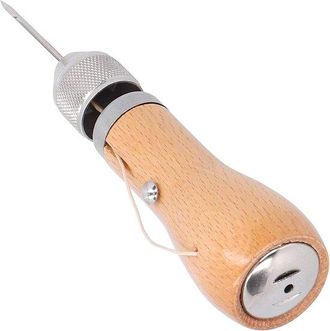 OEM Punz&oacute;n De Costura Manual - Kit De Costura R&aacute;pida - Juego De Agujas Profesional Para Trabajos De Cuero Y Bolsos De Lona