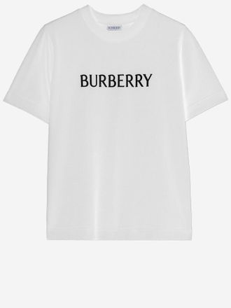 Burberry Chalk White Logo T-Shirt