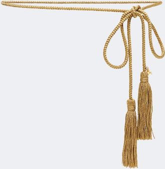 Alessandra Rich Torchon braided belt