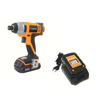 Far avvitatore porta inserti trapano 1/4 avvita svita 20 v 2 batteria batterie 645