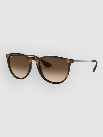 Ray-Ban Erika Rubber Havana Sonnenbrille poly brown gradient
