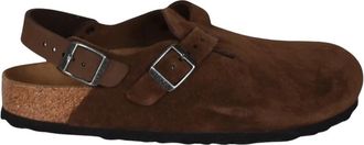 Birkenstock Tokio - Heren - Klompen - Bruin - 41 EU - Leer - Schoenen
