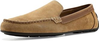 Frye and Co. Henry Driver Mens Shoes Dune : 11.5 D - Medium, Suede