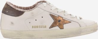 Golden Goose Gouden gans Stardan leren sneakers