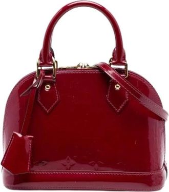 Louis Vuitton Pre-owned Mini Bags, female, Red, Size: ONE SIZE Pre-owned Alma BB