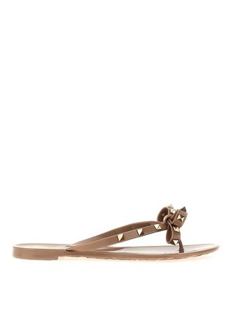 Valentino Garavani Valentino garavani rockstud thong sandals