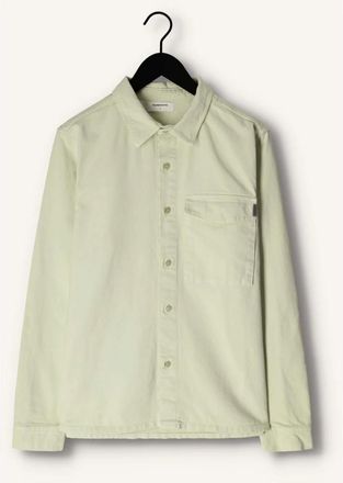 Pure White Heren, Overhemden, Groen, Maat: XS