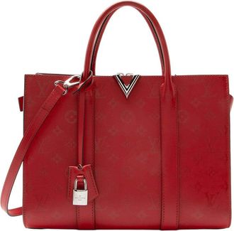 Louis Vuitton Monogram Cuir Plume Very Mm (Authentic Pre-Loved)