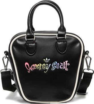 adidas x Jeremy Scott mini Bowling bag - unisex - Polyurethane - One Size - Black