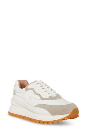 Blondo Lois Retro Waterproof Running Sneaker in White Multi at Nordstrom Rack, Size 7