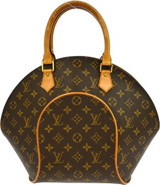 Louis Vuitton Ellipse Bag Monogram Canvas Brown Canvas Handbag (Pre-Owned)
