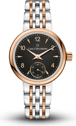 Bucherer Adamavi Automatic Black Dial Ladies Watch 00.10317.07.36.21