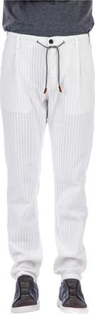 Eleventy Sweatpants - Heren - Broeken - Wit - Maat: W30