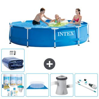 Intex Piscina Con Estructura Redonda - 305x76 Cm - 7-piezas S20423