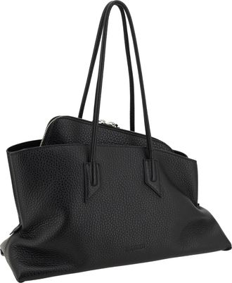 The Attico Womens La Passeggiata Shoulder Bag 100 Calf Leather Bos Taurus