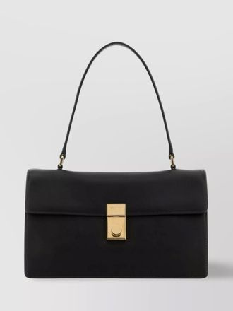 Prada na calf leather shoulder bag