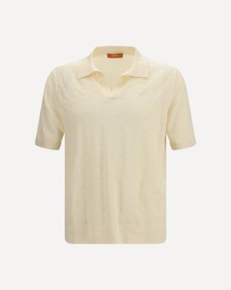 Cruna Levanti V-neck knit T-shirt Male 46