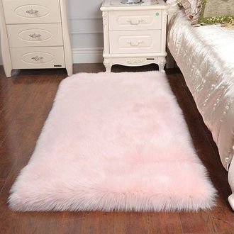 OEM Alfombra Para Sal&oacute;n, Alfombra Decorativa, Tapete Para Sof&aacute;, Dormitorio, Cama, Sof&aacute; O Silla (rosa, 60 X 100 Cm)