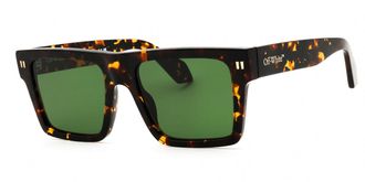 Off-white LAWTON 6E55 Mens Sunglasses Tortoiseshell Size 54