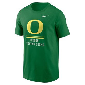 Nike Oregon Sideline Nike Mens Dri-FIT College T-Shirt in Green | 02ET30DUON-ZK0