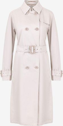 Herno Langer Trenchcoat mit Gürtel