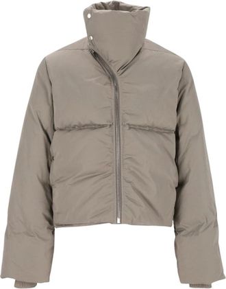 Rick Owens Jassen, Heren, Grijs, S, Katoen, Turtle Donsjas