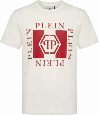 Philipp Plein Uomo, Top, Bianco, S, new