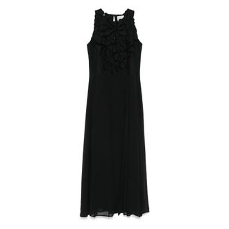 Forte_Forte Dames, Jurken, Zwart, Maat: S