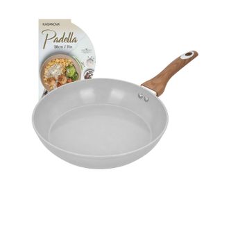 KASANOVA Padella 28 cm antiaderente ceramico New Ceramic grigio