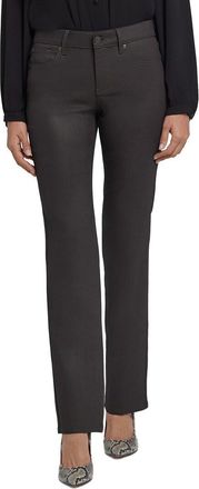 NYDJ Nydj Marilyn Vintage Barnwood Coated Straight Leg Jean