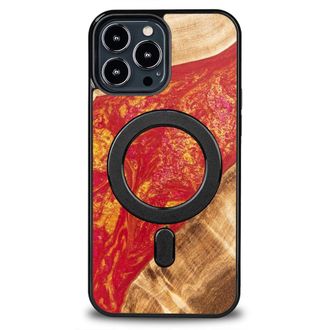 OEM Funda Bewood Unique Para Iphone 13 Pro Max - Neones - Par&iacute;s Con Magsafe