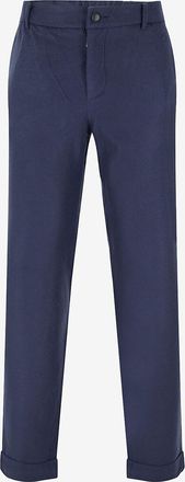 Fedeli Gerade Hose aus hochwertigem Stoff