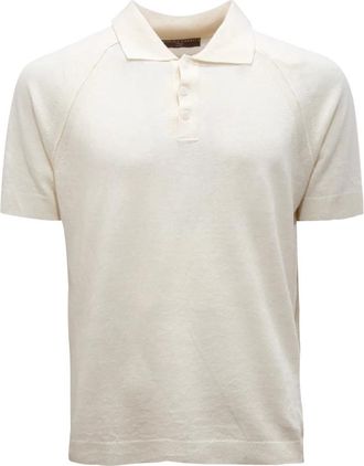 Daniele Fiesoli Polo Shirts, male, White, Size: L 5250 Shirt