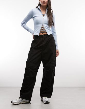 Carhartt Work in Progress Pantaloni cargo neri-Nero