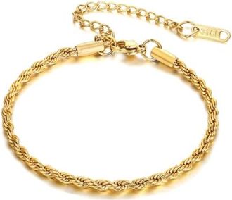 Hollywood Sensation Elegant Gold Rope Bracelet at Nordstrom