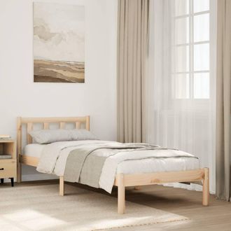 vidaXL Vidaxl Letto Extra Lungo Senza Materasso 180x200 Cm In Legno Di Pino