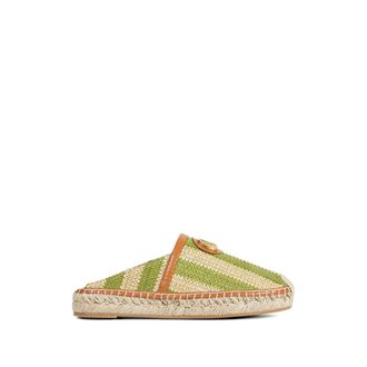 Valentino VLogo Mule Espadrilles - Dames - Espadrilles - Veelkleurig - 37 EU - Leer - Schoenen