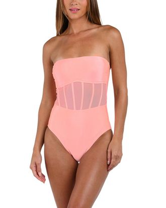 Sunshine 79 Sunshine Solids Bandeau One-Piece