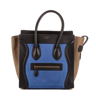 Celine Micro Lugagge Tri-color Handtas