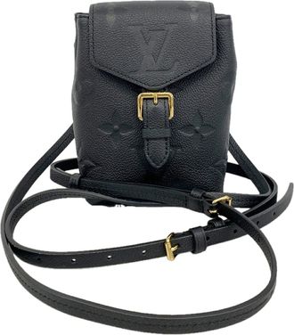 Louis Vuitton Noir Backpack (Pre-Owned)