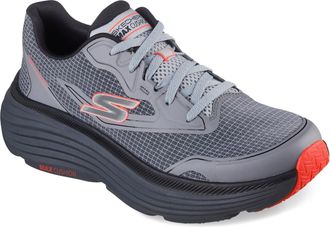 Skechers Mens Mens Max Cushioning Endeavour - Space Angle Sneaker, Charcoal, 11.5 UK