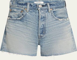 Moussy Vintage Bayville Cut-Off Denim Shorts