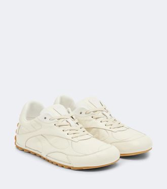 Bottega Veneta Orbit Flash leather sneakers