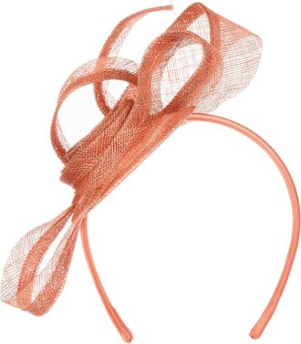 Seeberger Matera Sinamay Fascinator Women&acute;s hat (One Size - Coral)