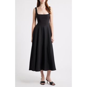 Odd Muse The Ultimate Muse Corset Dress in Black at Nordstrom, Size X-Small
