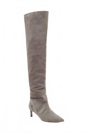 Ulla Johnson Womens Carolina Mid Heel Boots In Grey
