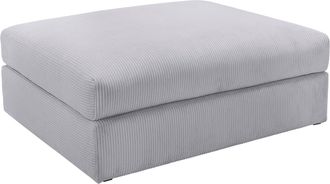 HOME AFFAIRE Polsterhocker »Soft&Cosy XL, B: 101 cm« Mega-Hocker, in Cord oder Chenille-Struktur wählbar