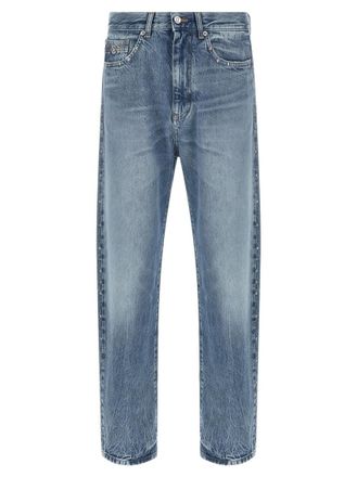 Versace Blue Mid Rise Jeans
